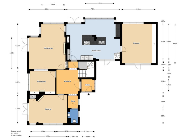 Woonhuis in Wassenaar met 10 kamers