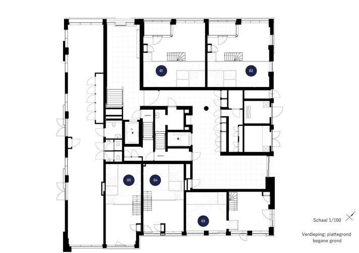 Appartement in Amsterdam met 3 kamers